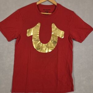 True Religion Two Toned Stud T (L338)
